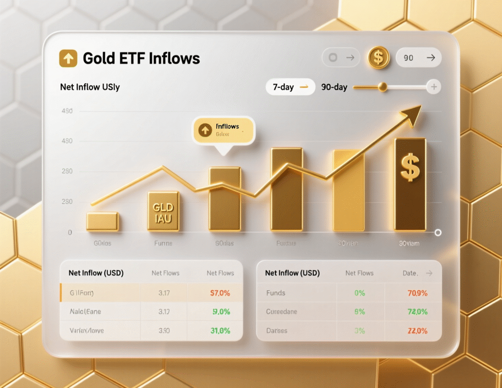 “Gold ETF inflows rising to highest since September 2022”