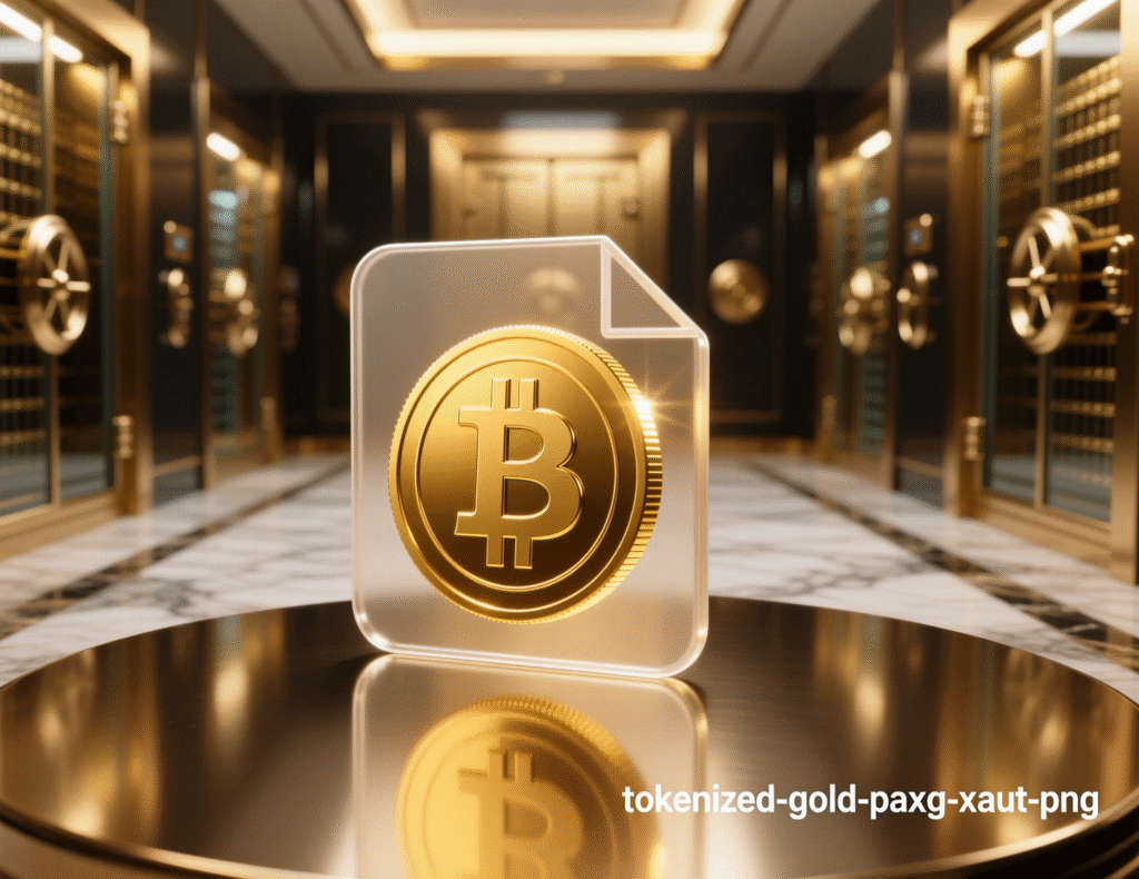 “Tokenized gold prices for PAXG and XAUT above $4,000”