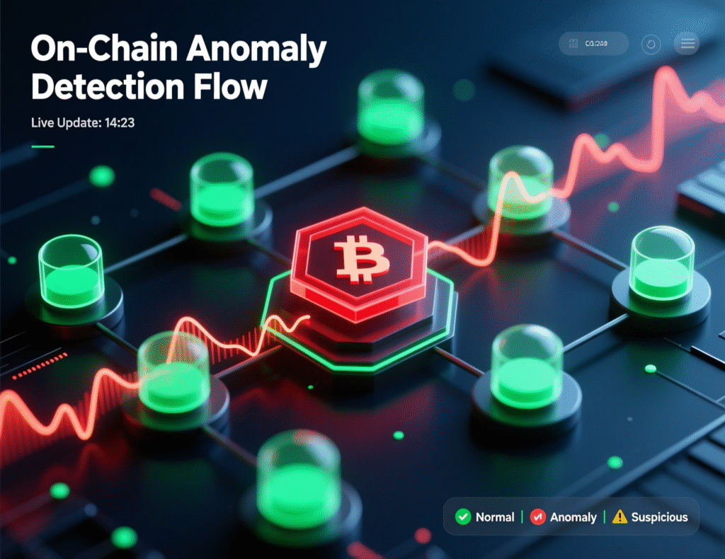 “On-chain anomaly detection pipeline for AI-driven crypto security.”
