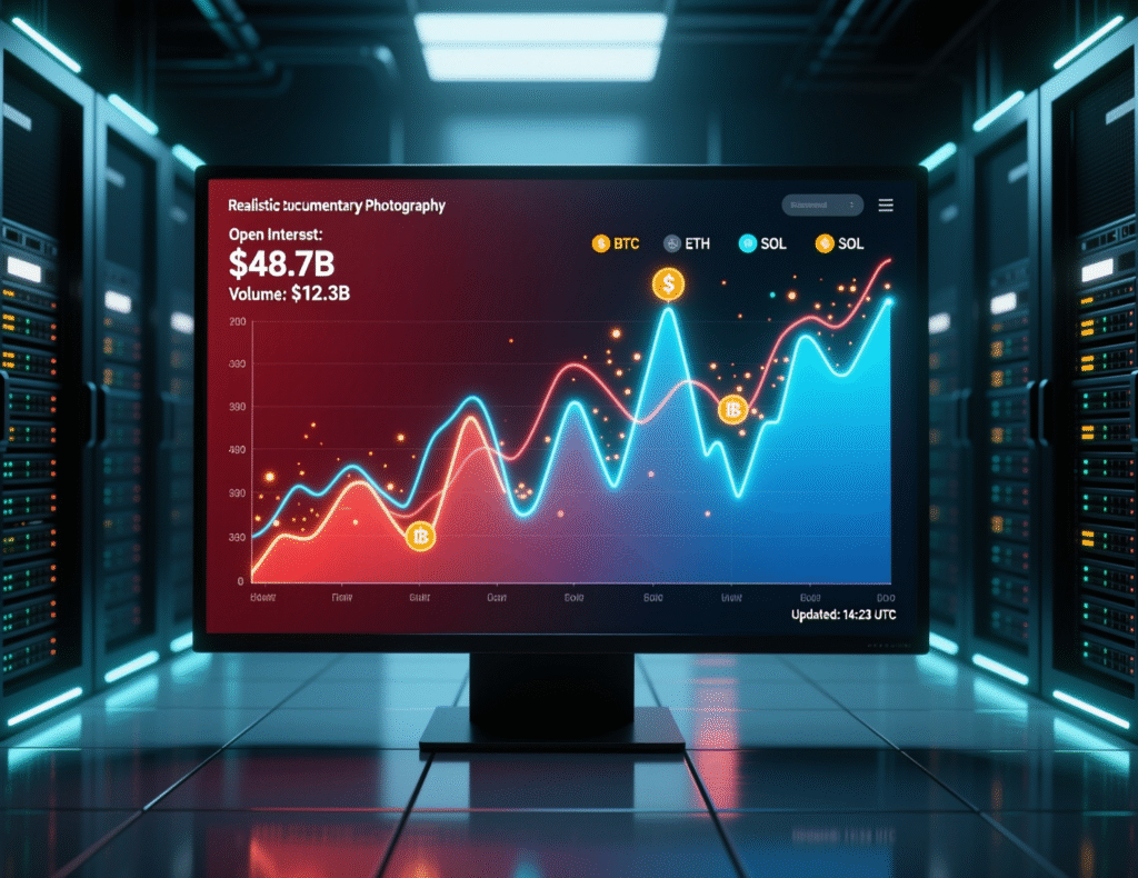 Derivatives open interest decline across major crypto exchanges
