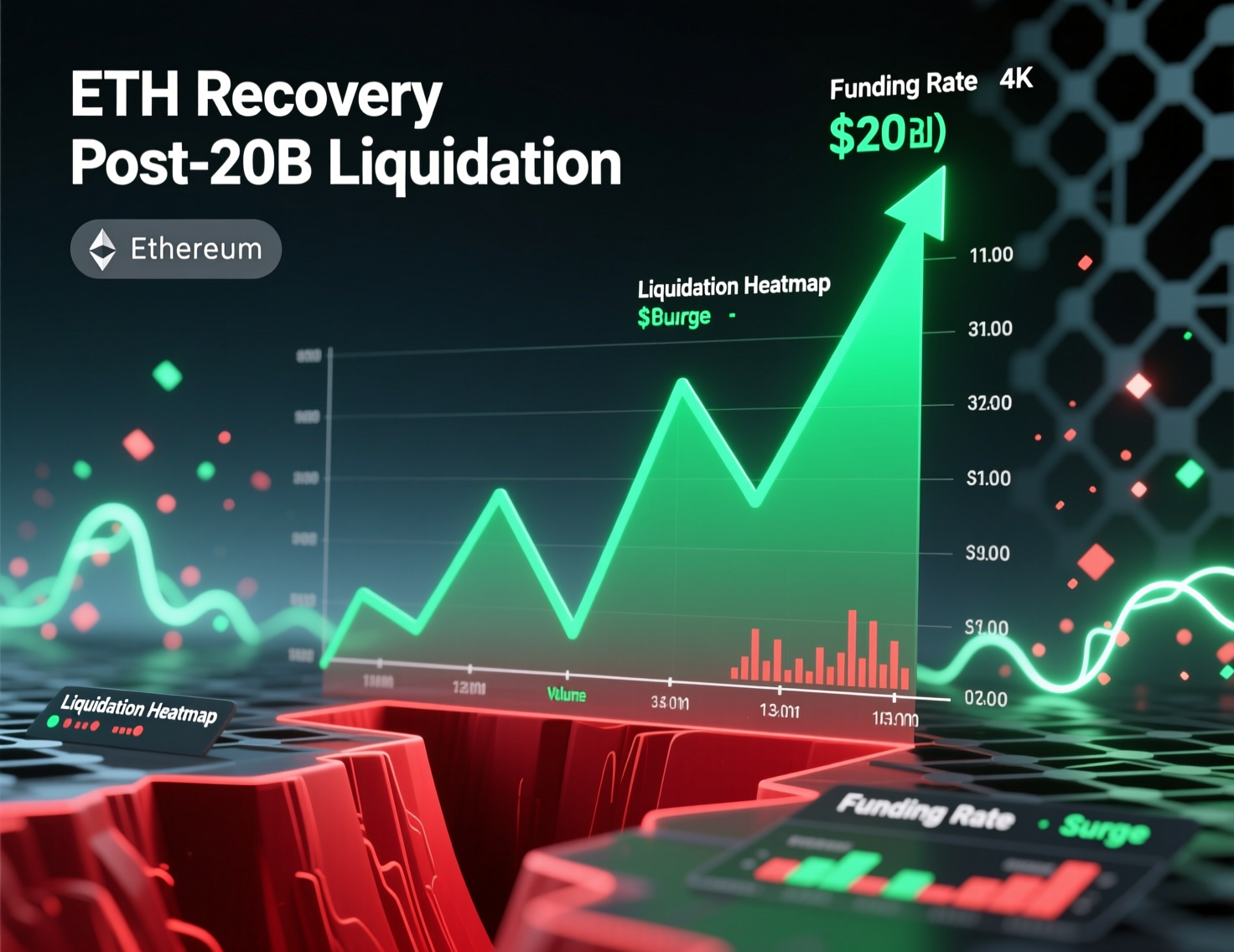 Ethereum leads recovery after $20B liquidation shock