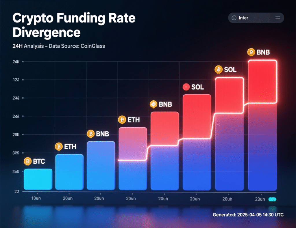 Crypto Markets Today: Bitcoin and Altcoins Recover After $500B Crash 2 “Funding rates divergence across major crypto futures exchanges”