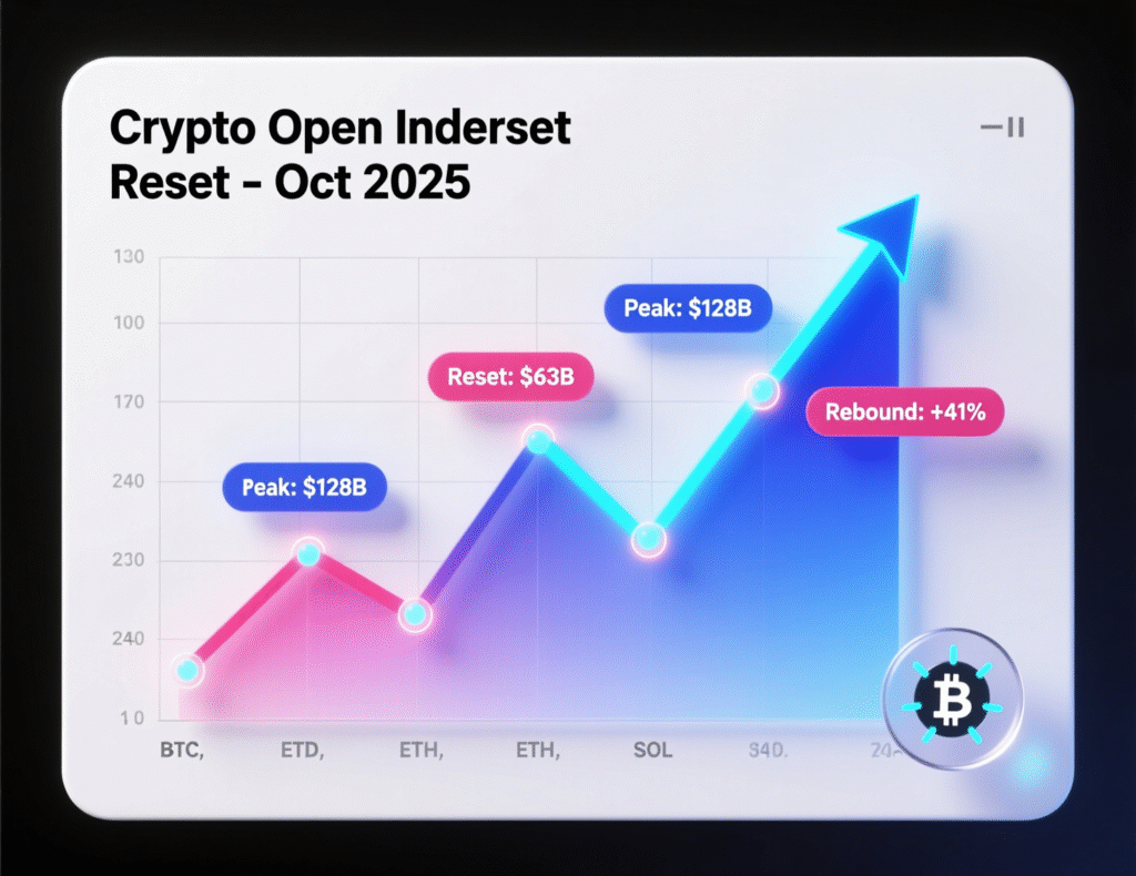 “Open interest and funding normalizing following liquidation event”