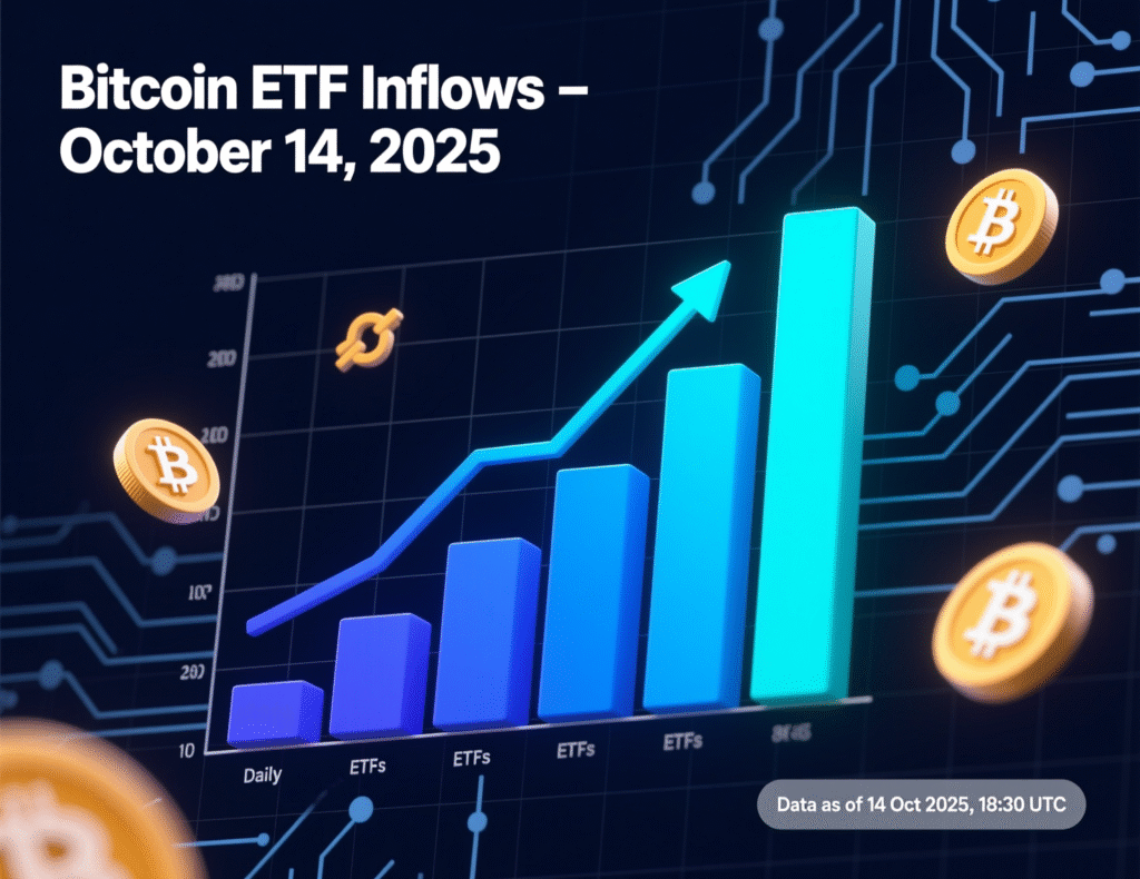 US Bitcoin and Ether ETFs rebound as Powell signals rate cuts 2 Bar chart of US Bitcoin ETF daily net flows