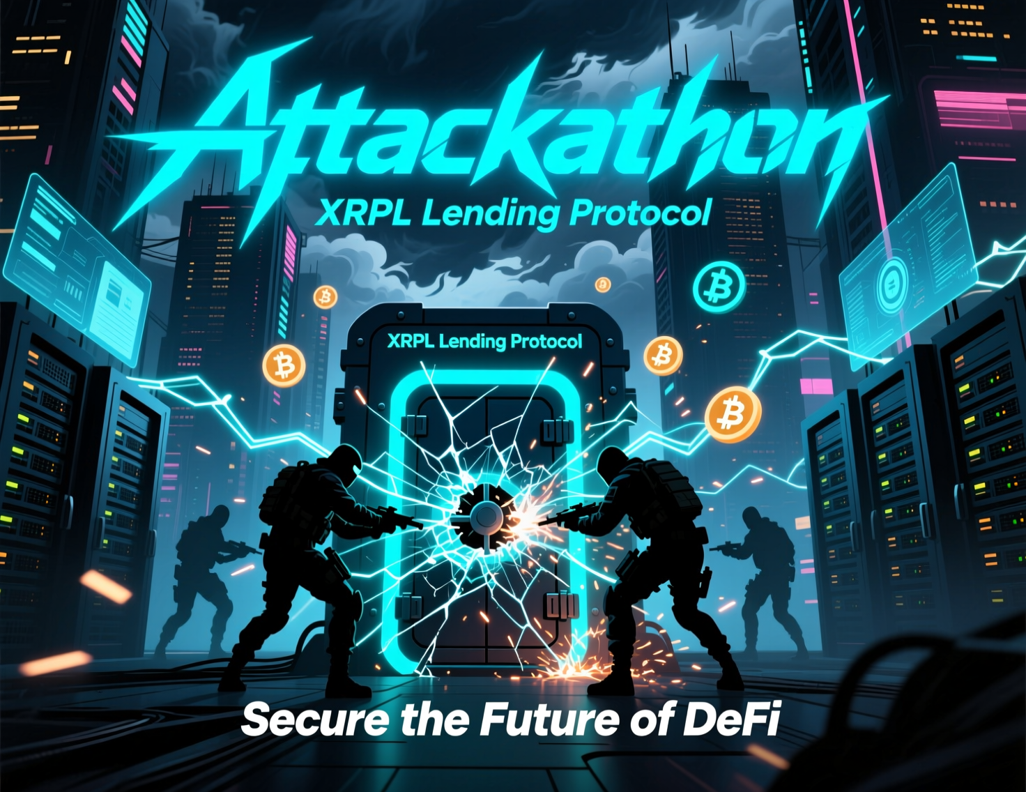 “XRPL Lending Protocol Attackathon” banner with dates and $200K reward
