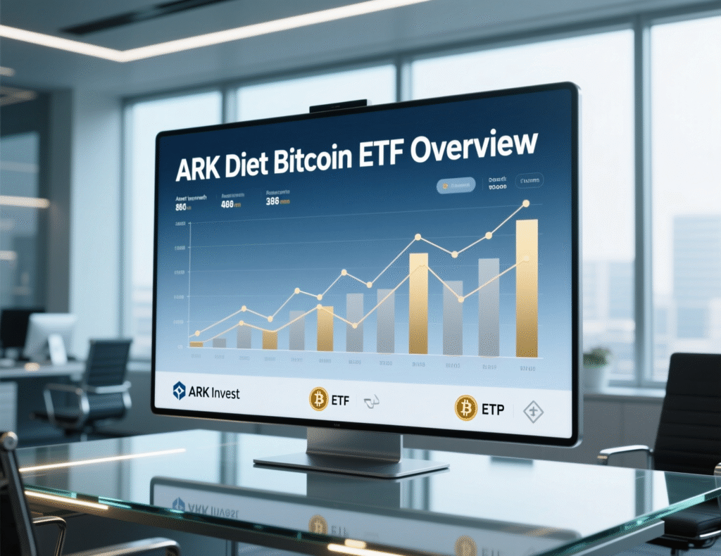 ARK DIET Bitcoin ETFs downside-buffer structure