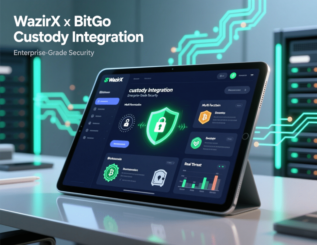 BitGo custody integration for WazirX platform assets