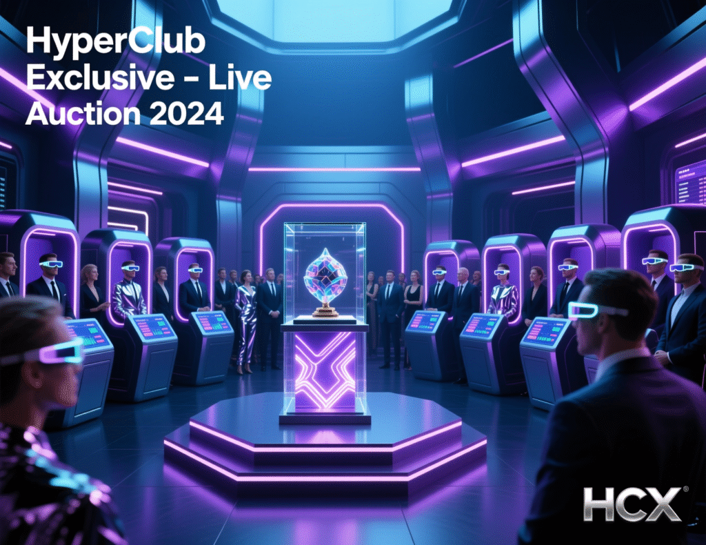 Ferrari Hyperclub clients at an exclusive bidding event