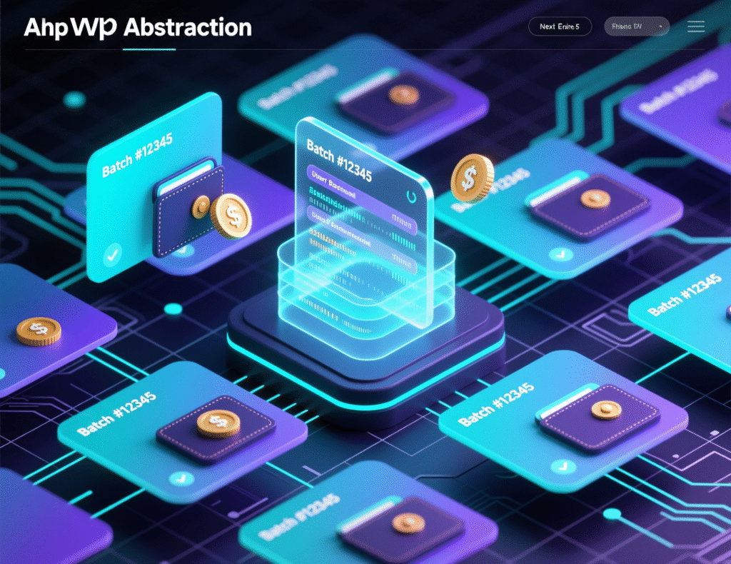 Account Abstraction & UX Upgrades 5 “Batching approvals and actions into a single transaction with account abstraction.”
