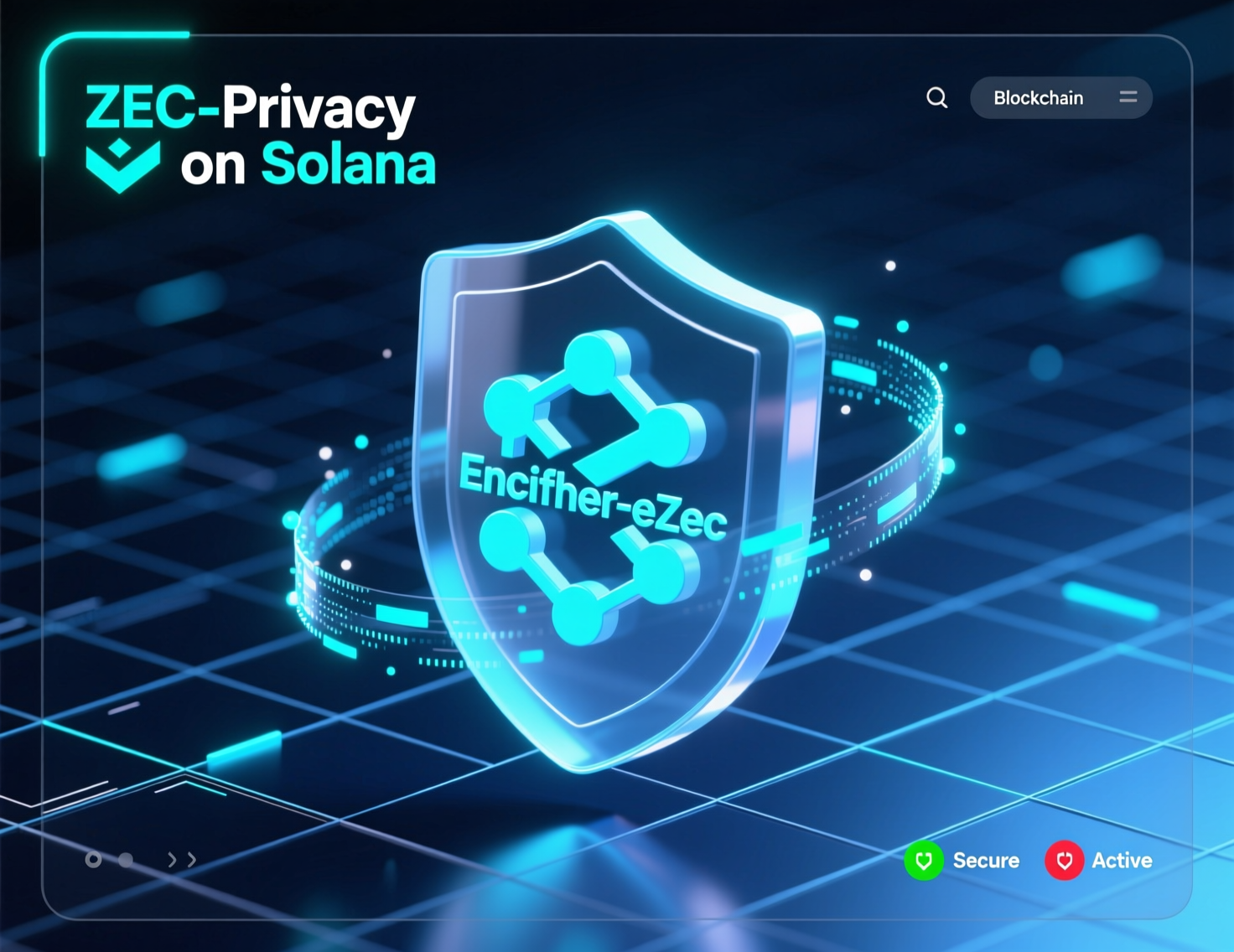 zec-privacy-on-solana-encifher-ezec.png ZEC privacy on Solana chart with encrypted swap overlay