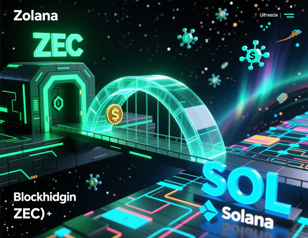 Restoring Privacy to ZEC on Solana via Encifher 2 Zolana bridge illustration for moving ZEC to Solana