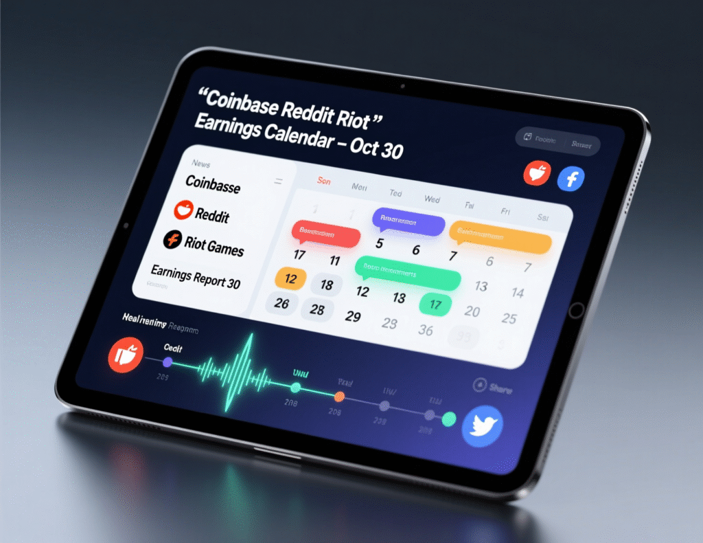 Fed Interest Rate Decision and a Potential Merger: Crypto Week Ahead 2 “Earnings calendar highlighting Coinbase, Reddit, Riot on Oct. 30”