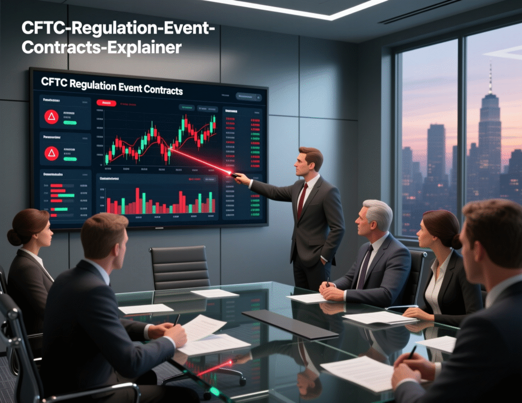 “Diagram of CFTC regulation for event-contract exchanges”
