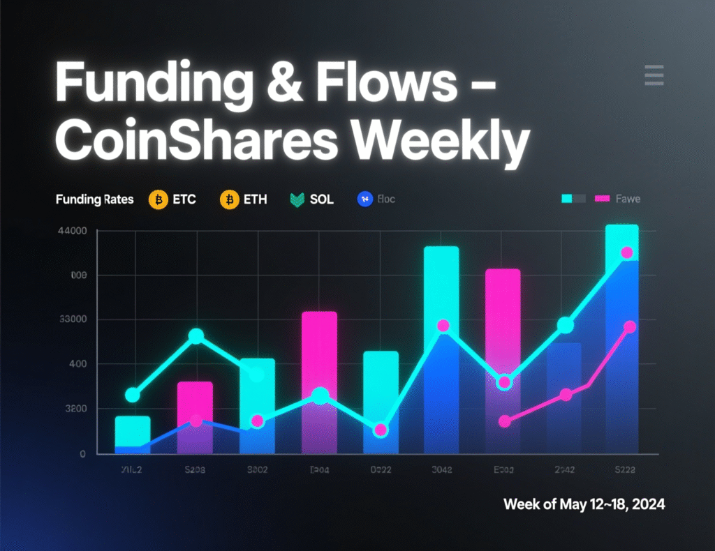 Weekly crypto fund flows showing Ethereum outflows alongside leveraged demand”