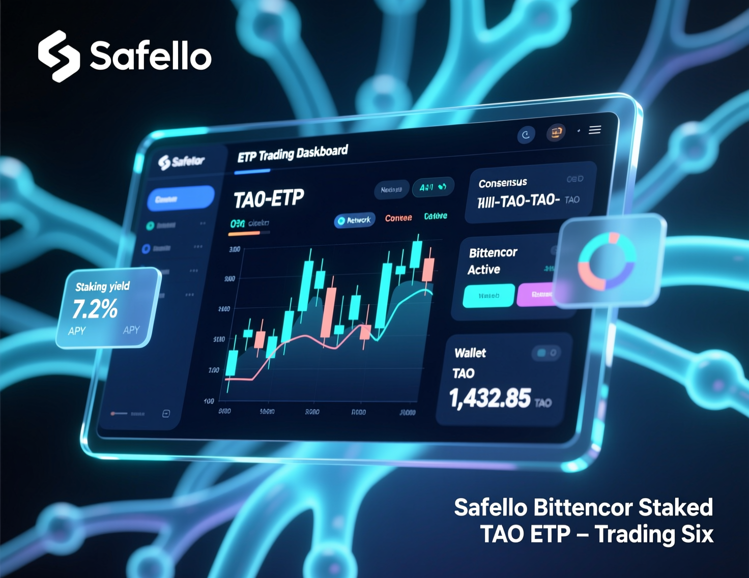 “Safello Bittensor Staked TAO ETP on SIX trading board”