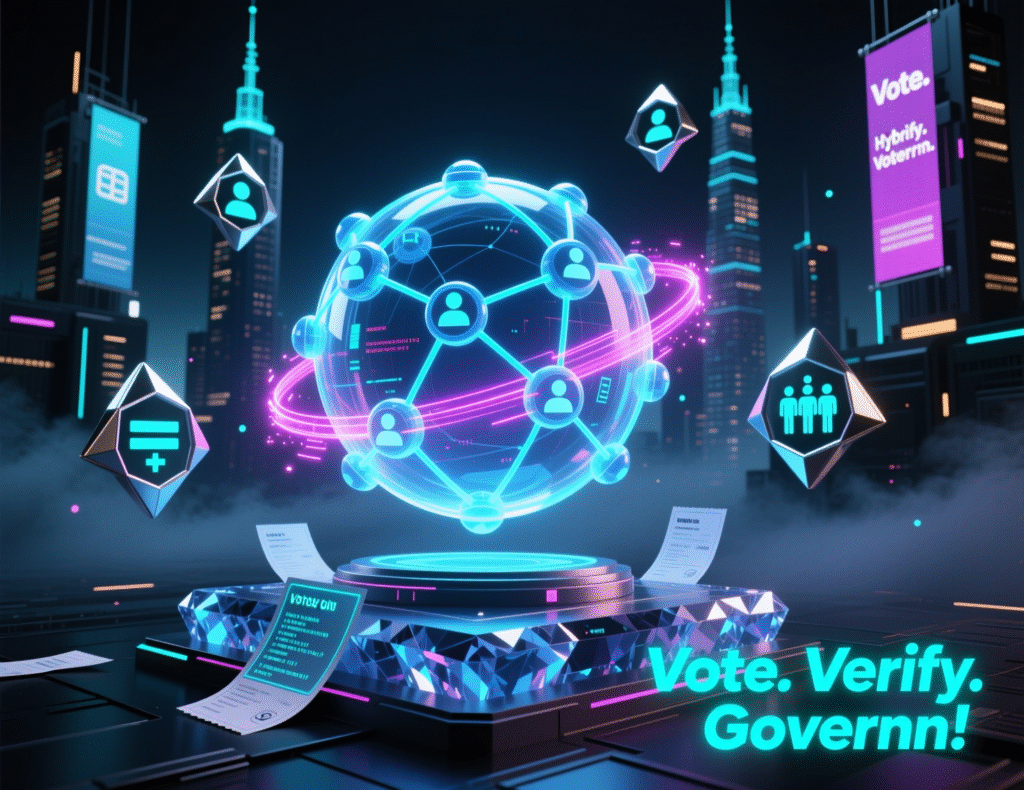 Community DAOs in 2025 3 Flowchart comparing off-chain Snapshot signaling vs. on-chain Governor execution.