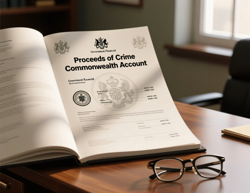 Australian police crack coded wallet, seize $5.9M in crypto 3 Illustration of funds flow to the Commonwealth account after confiscation