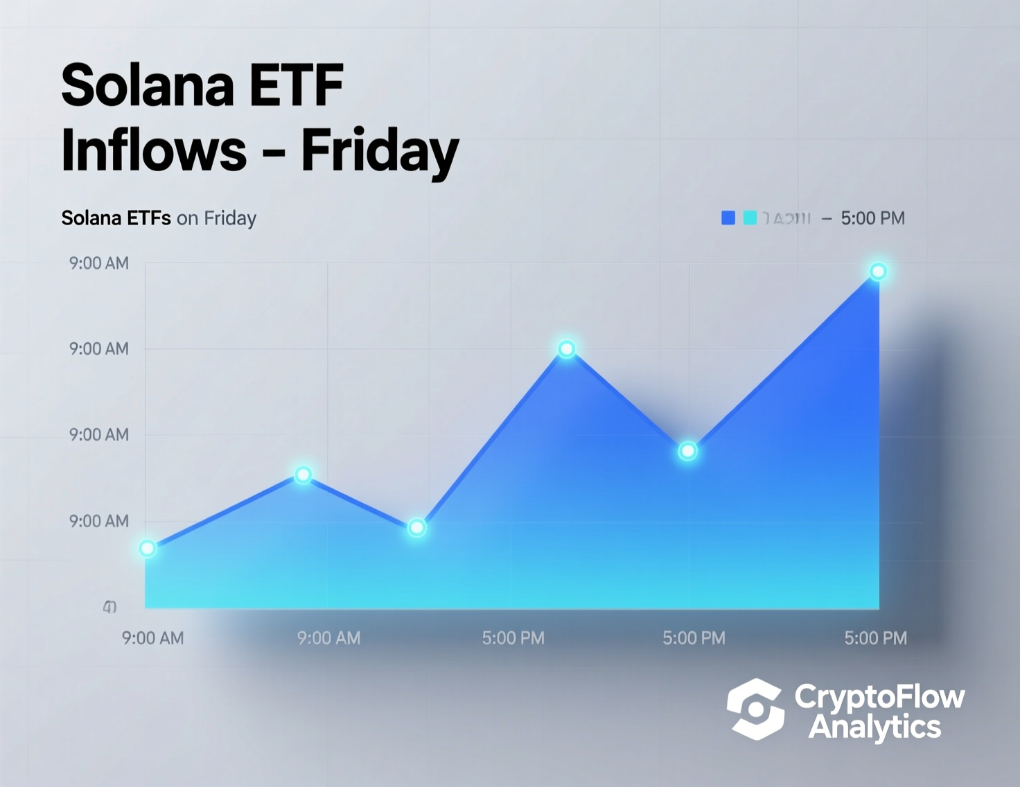 “Chart showing Solana ETF inflows on Friday”