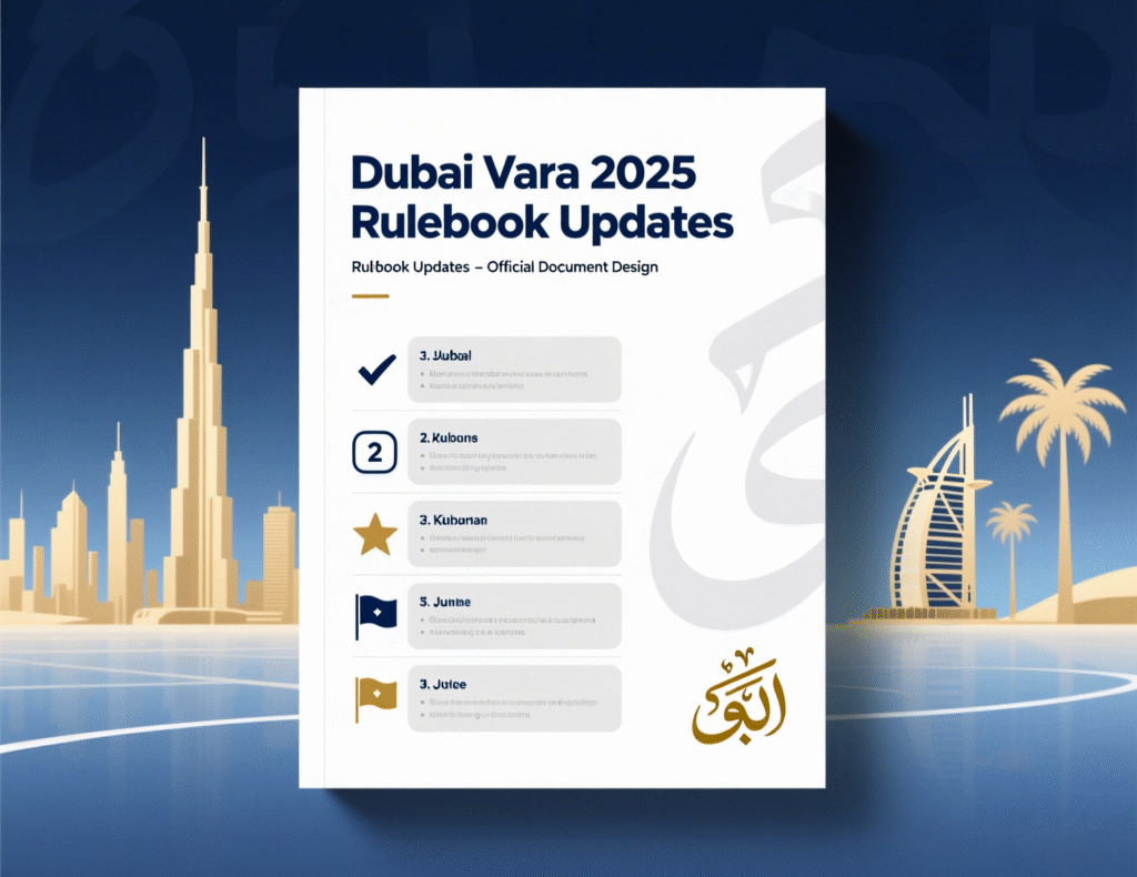“Dubai VARA 2025 rulebook updates and compliance deadline June 19, 2025.”