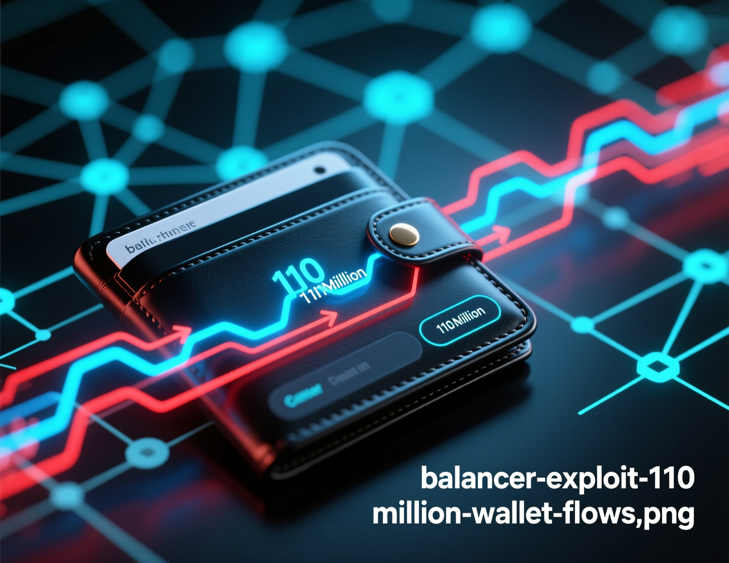 “Transaction graph of addresses in the Balancer exploit $110 million”