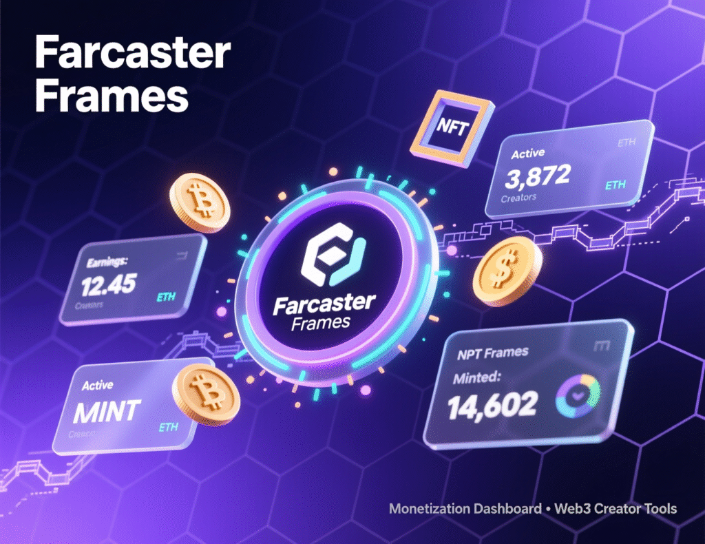 “Farcaster Frames reducing funnel friction and boosting Web3 creator monetisation conversion.”