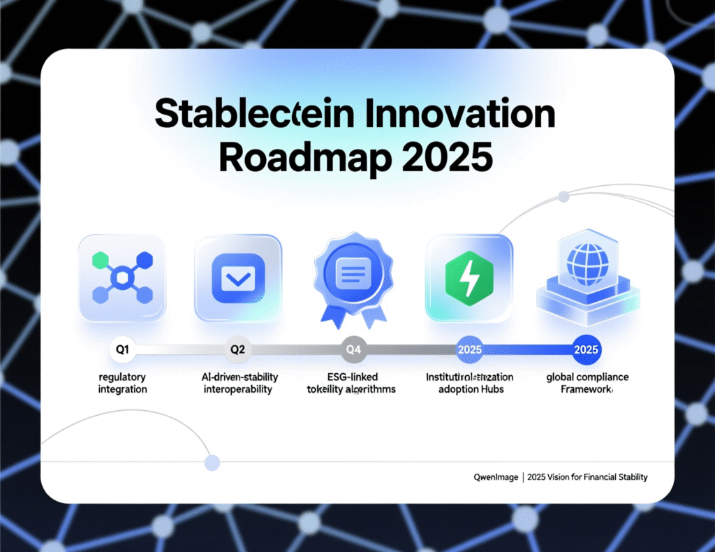 “Roadmap of innovation for stablecoins: policy controls, interop, payments.”