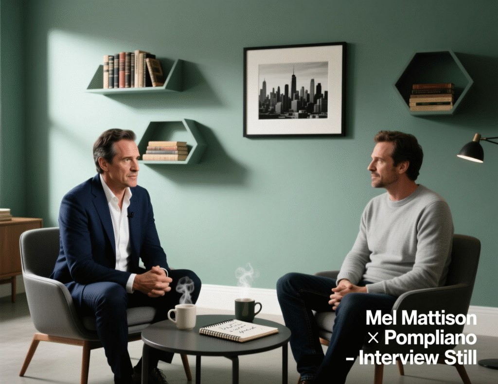 Mel Mattison speaking with Anthony Pompliano on YouTube interview