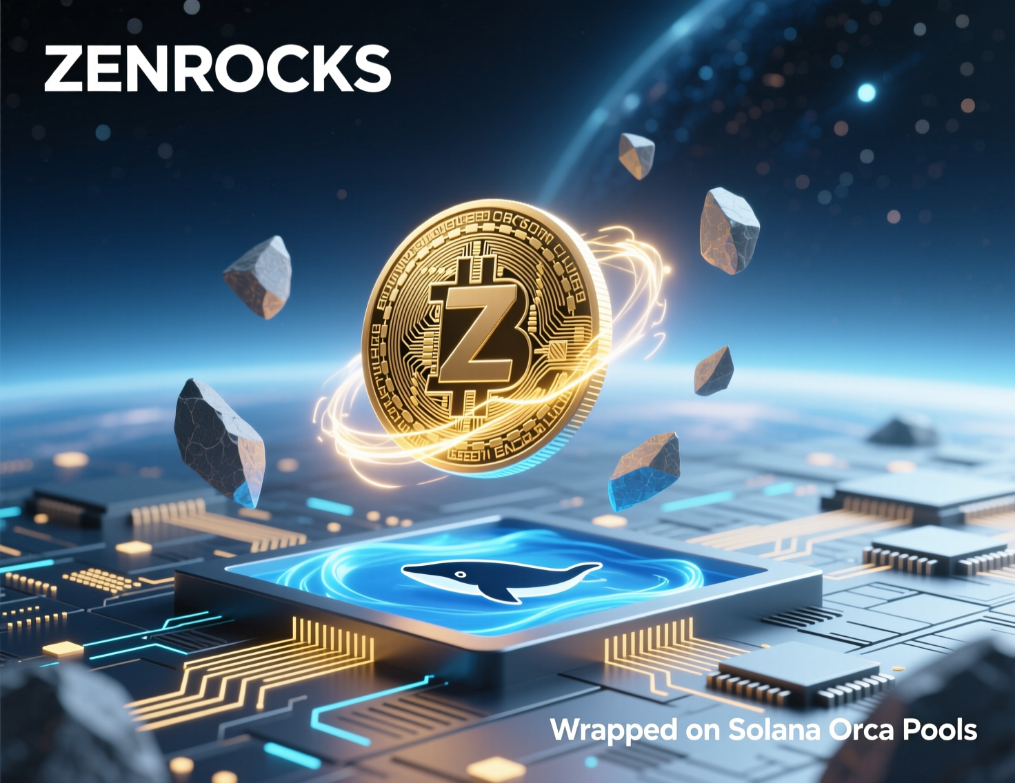 “Zenrock's wrapped Zcash on Solana pool interface on Orca”