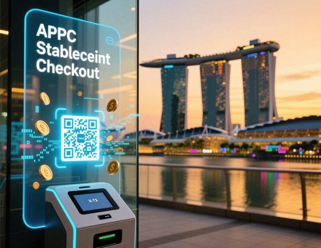 PayFi checkout pilot in APAC with stablecoin to local fiat conversion for merchants.