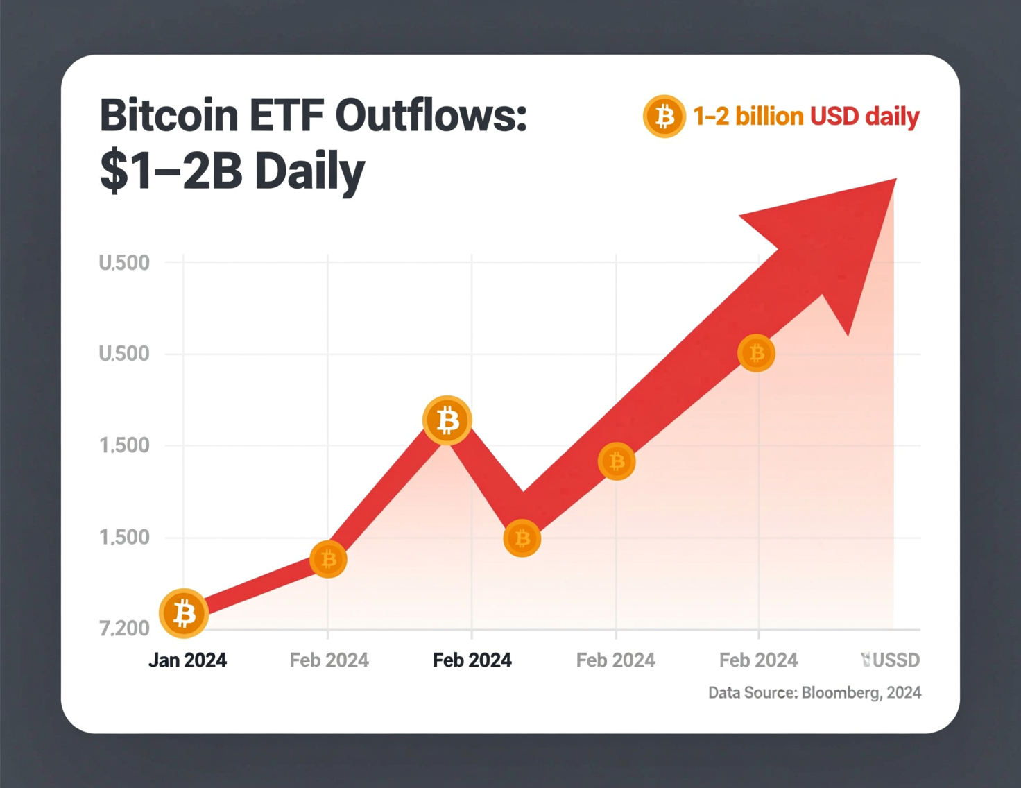 “bitcoin ETF outflows $1.2 billion weekly chart”