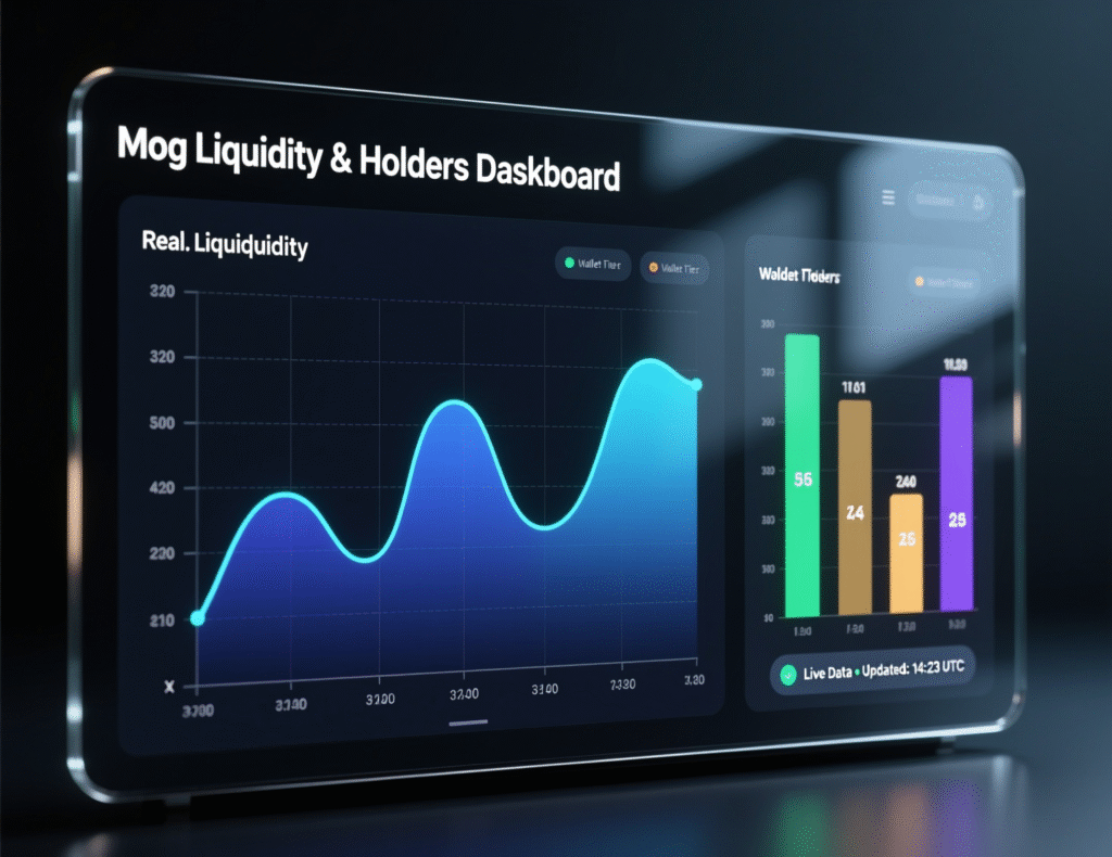 “Dashboard of MOG holders and concentration metrics”