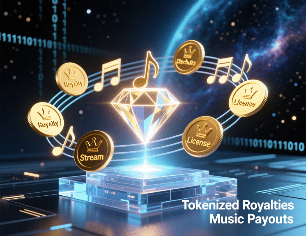 How tokenized music royalties distribute payments to holders”