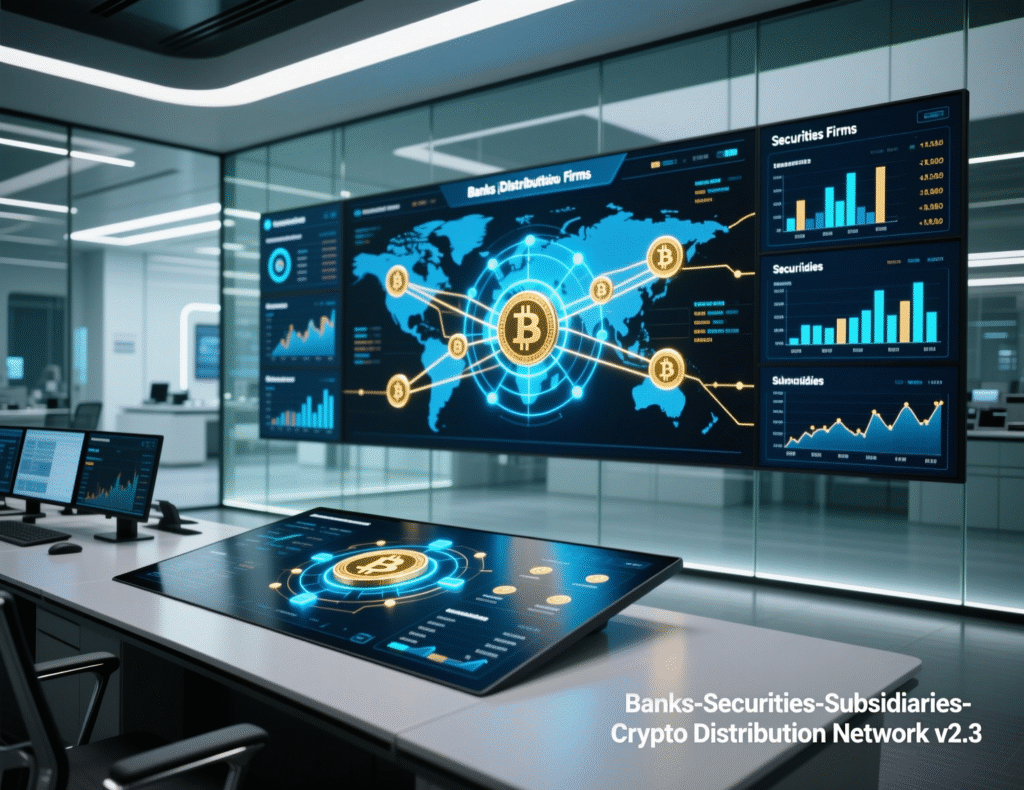 “Banks’ securities subsidiaries preparing for crypto distribution”