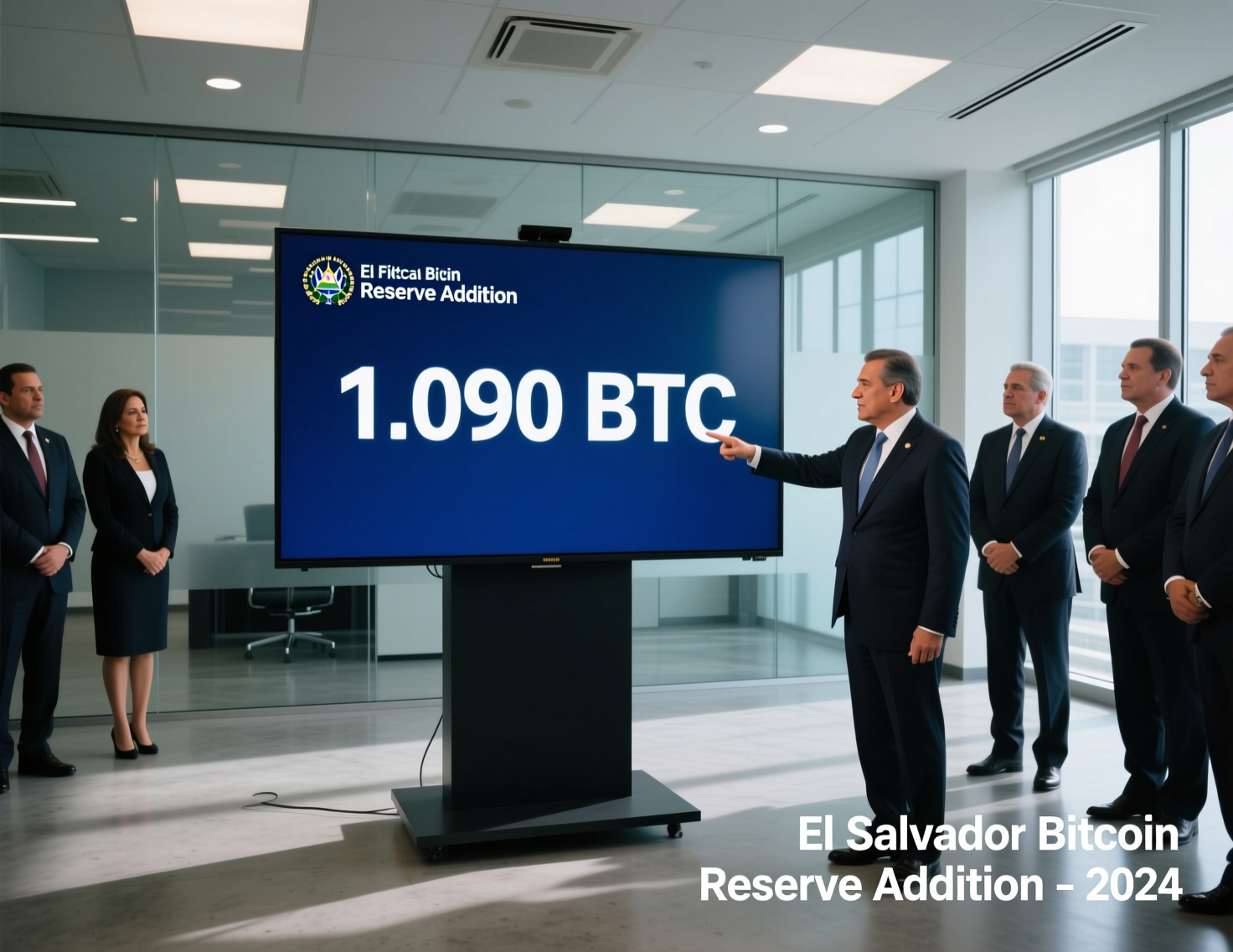 “El Salvador buys 1,090 BTC during market dip”