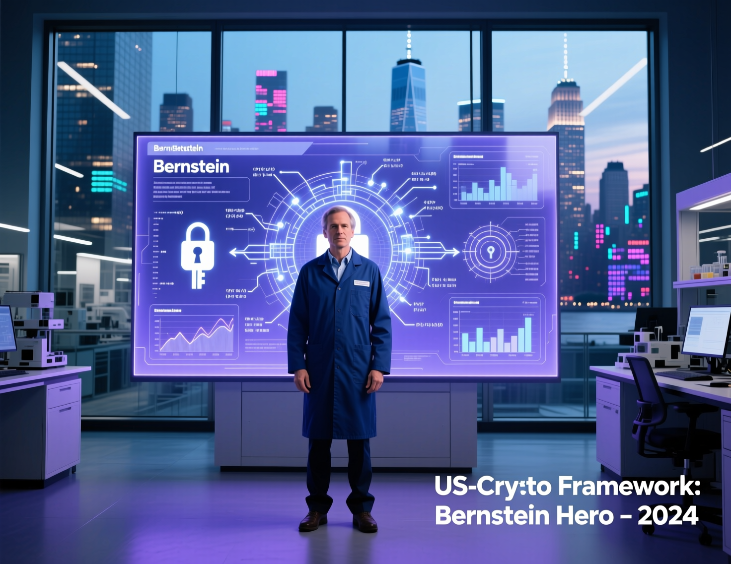 “U.S. crypto framework” headline over Capitol exterior at dusk