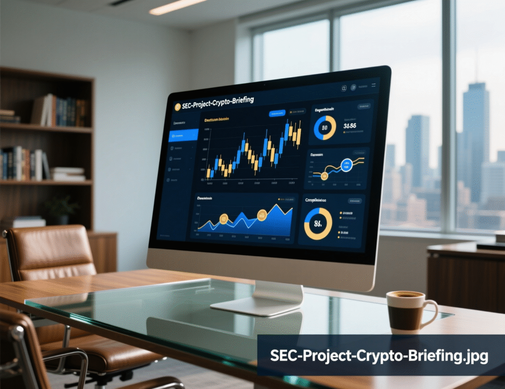 SEC Chair Paul Atkins speaking about Project Crypto