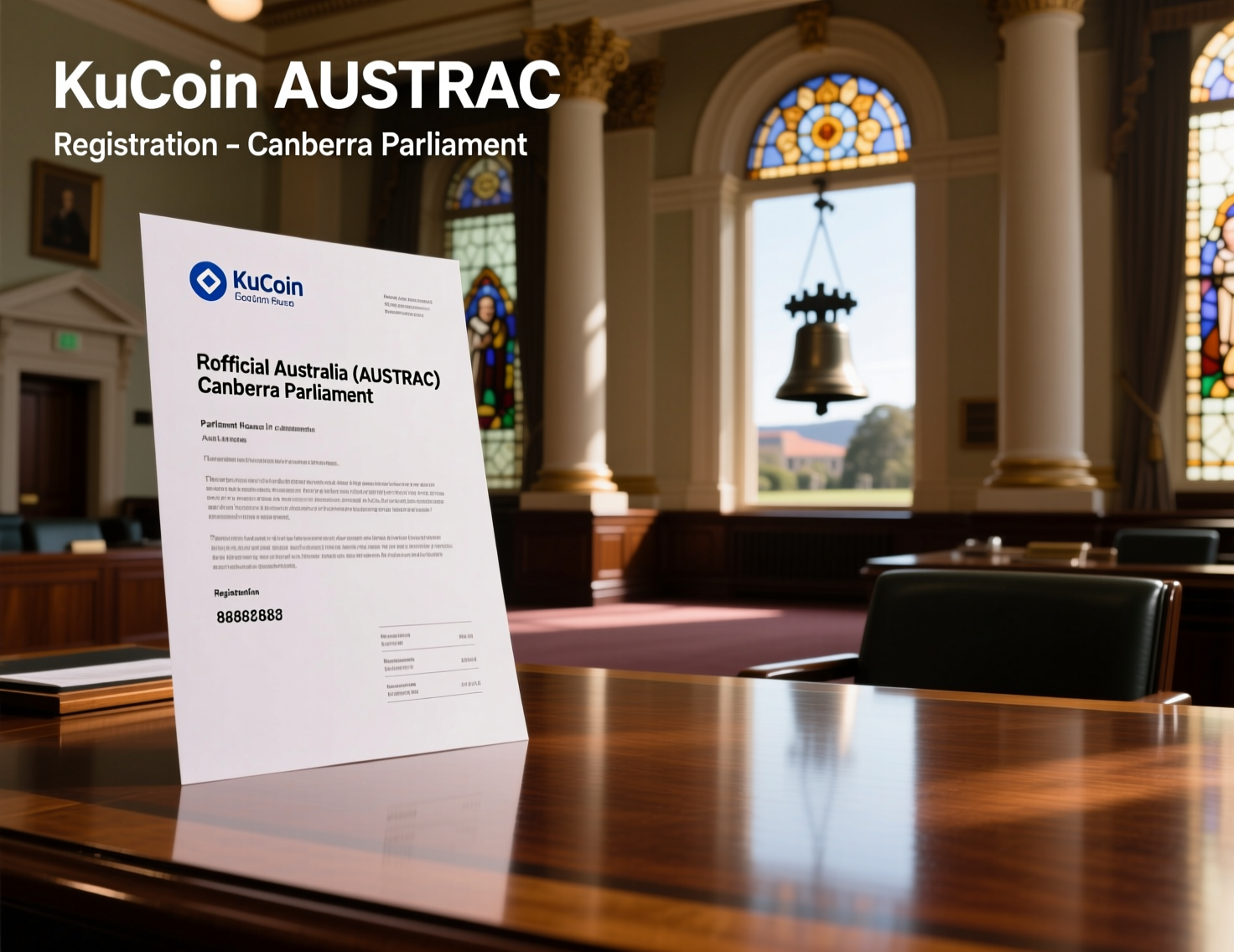 “KuCoin AUSTRAC registration announcement in Australia”
