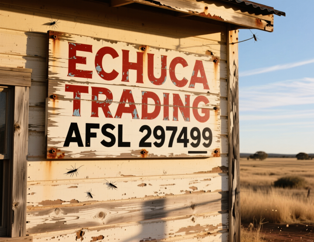 “Echuca Trading AFSL 297499 referenced in derivatives disclosure”