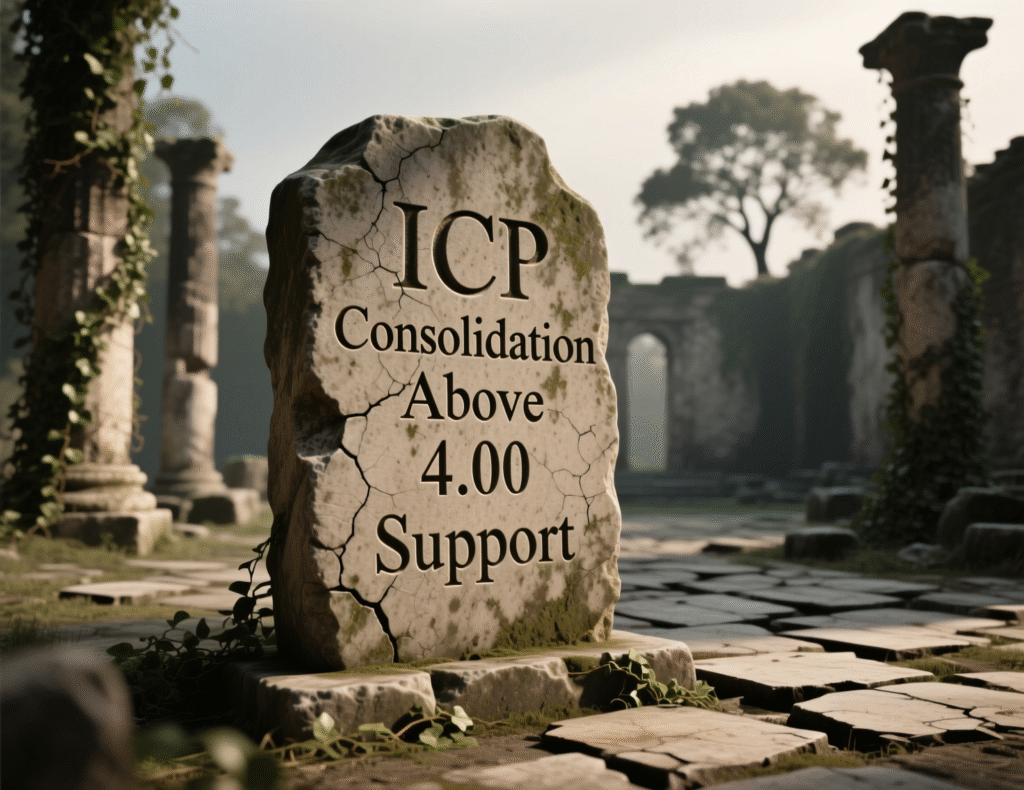 “ICP holding $4.00–$4.04 support after pullback”