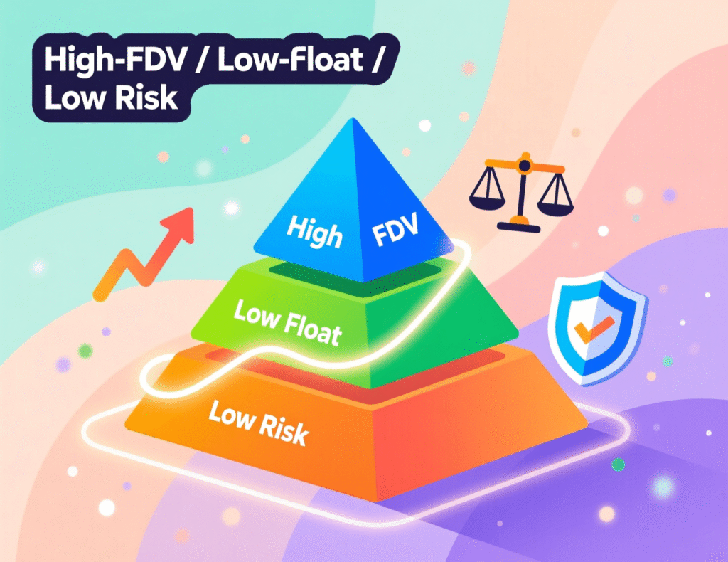 Arthur Hayes warns Monad could crash 99%, calls it high-risk ‘VC coin’ 2 Diagram explaining high FDV and low float token risks
