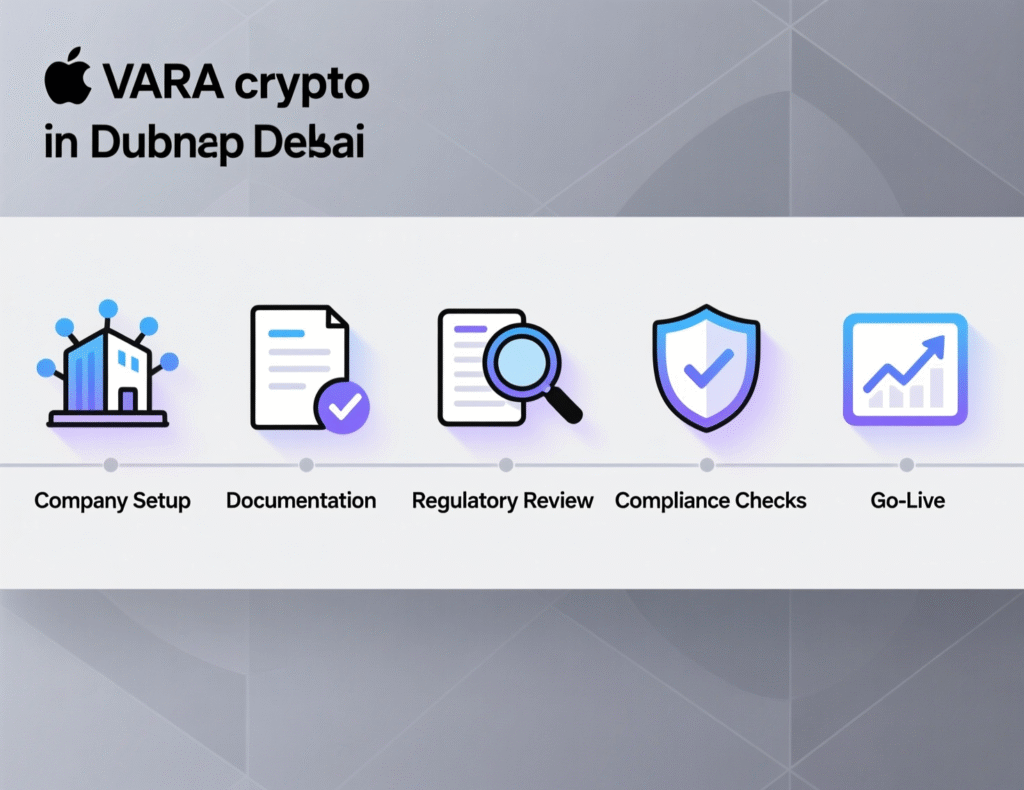 VARA Dubai crypto license process step-by-step roadmap