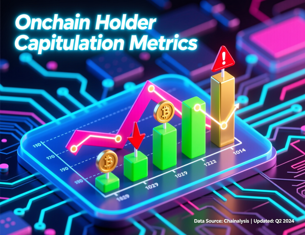 “On-chain signals of short-term holder capitulation”
