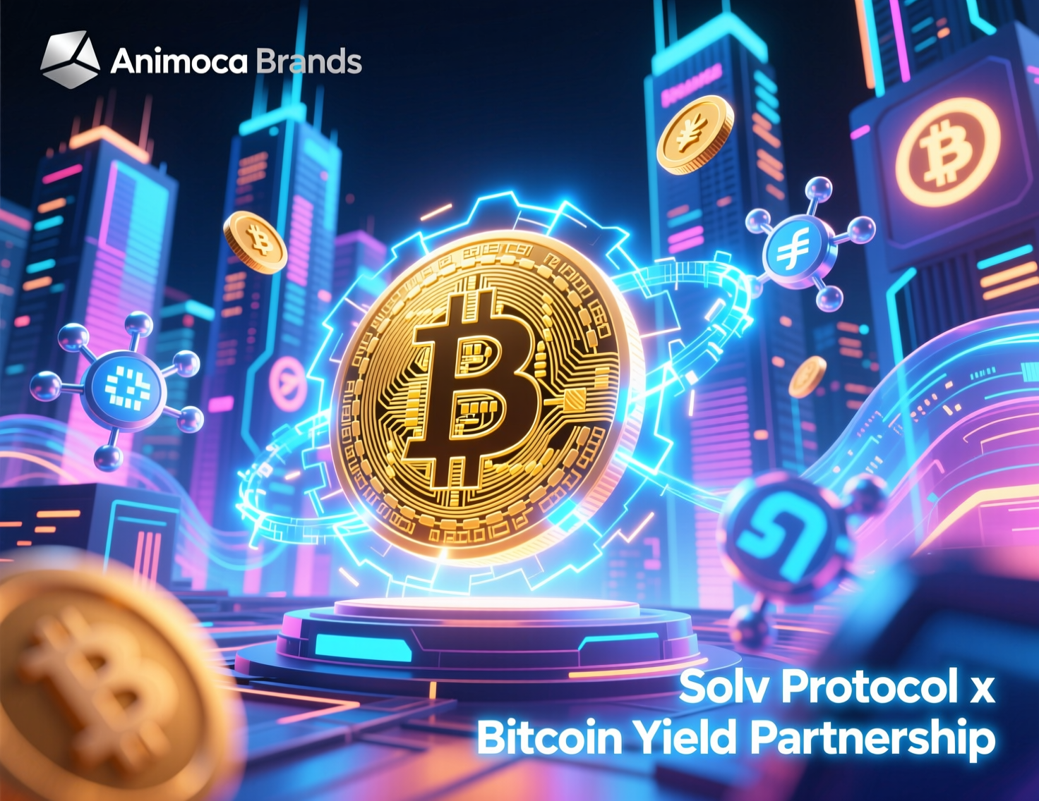“Animoca Brands Solv Protocol Bitcoin yield partnership announcement in Japan”
