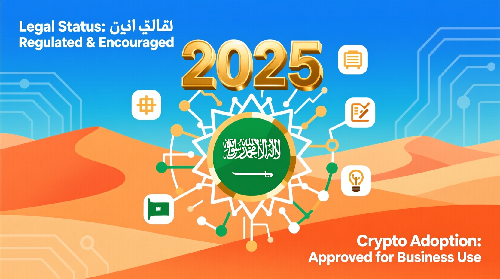 Regulatory overview of whether crypto is legal in Saudi Arabia in 2025