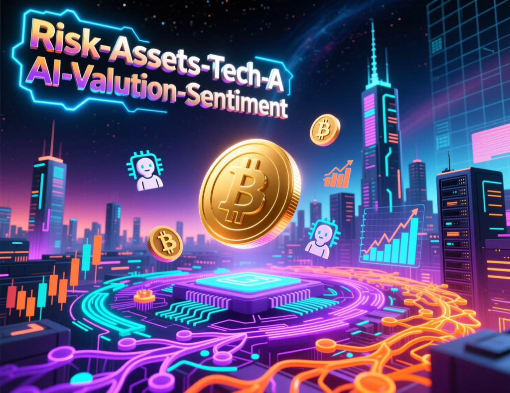 Traders monitor risk assets as AI valuation worries weigh on markets