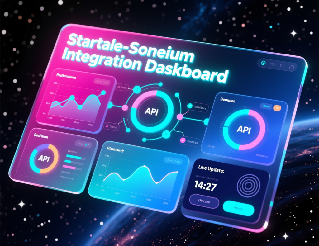 “Startale dashboard showing Soneium network integrations”