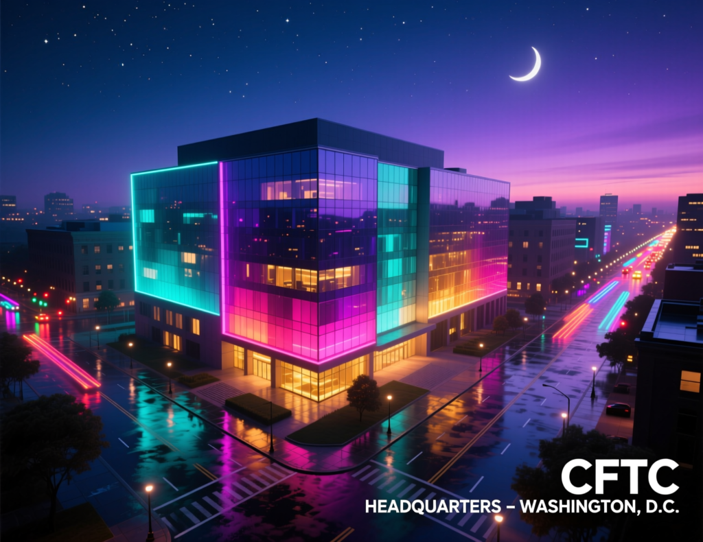 CFTC headquarters exterior in Washington, D.C.