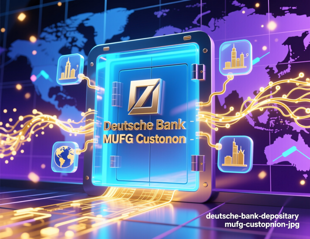 “Deutsche Bank depositary and MUFG custodian arrangement for Metaplanet ADRs”