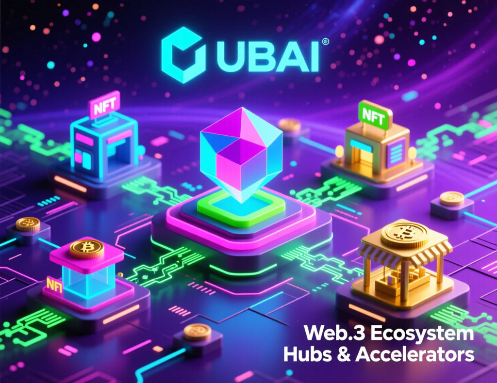 Dubai Web3 ecosystem with DIFC, DMCC, Hub71 and Dubai Future Foundation