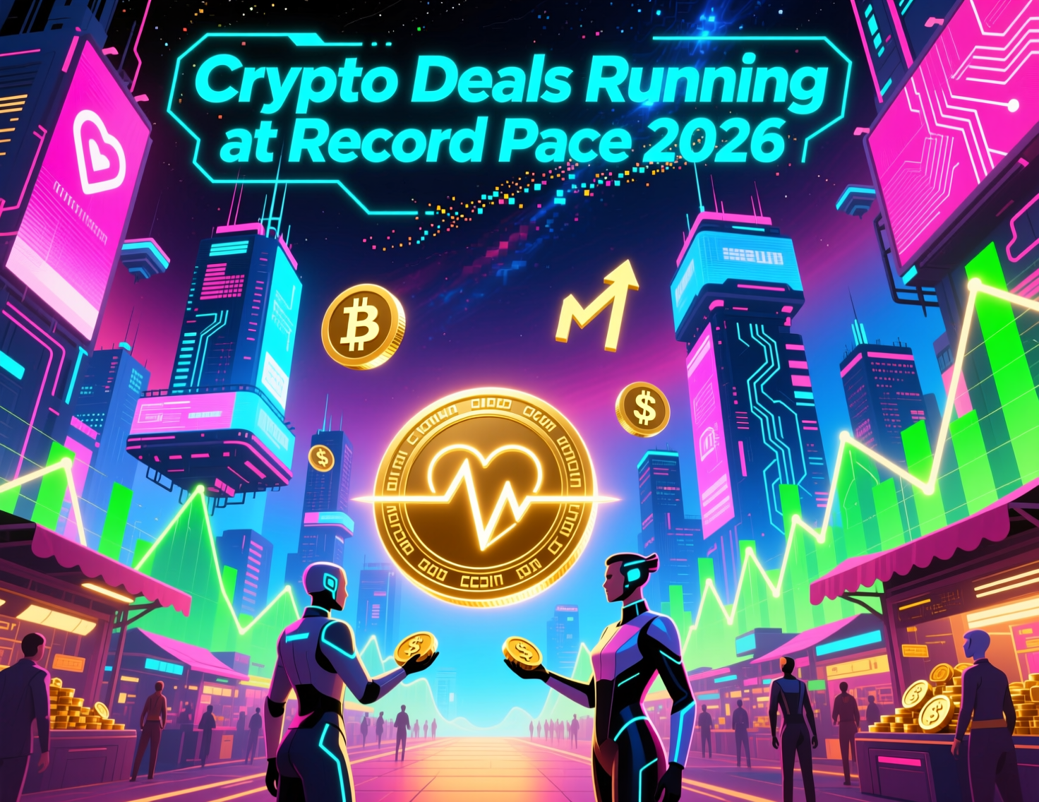 Crypto deals running at record pace with more expected in 2026